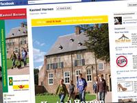 De Facebook pagina voor Geldersch Landschap   met de laatste nieuwtjes op kasteel Hernen 